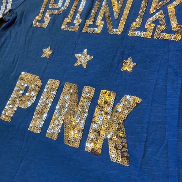 Vs pink sequin tee - Picture 2 of 4